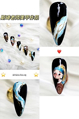 沈阳美甲学校作品